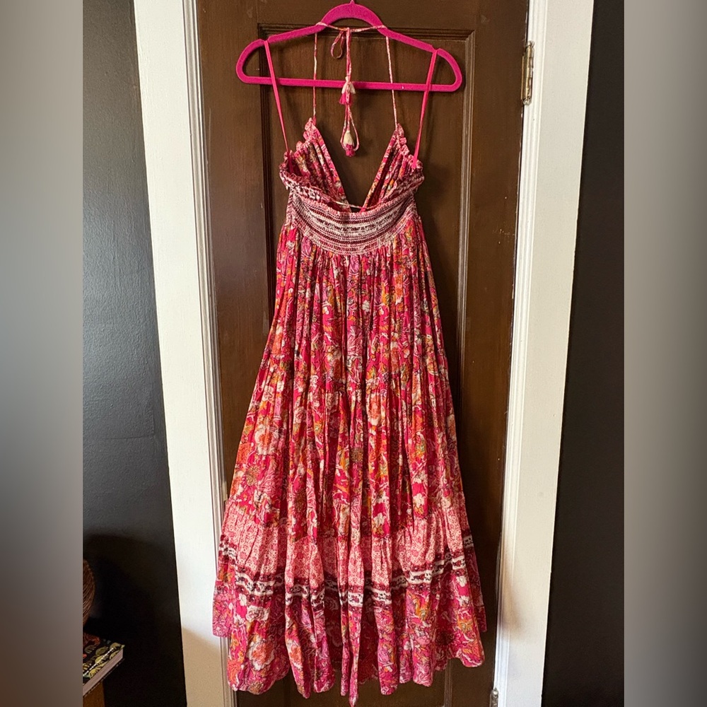 Free People Real Love maxi dress in the meadow color combo - Picture 4 of 4